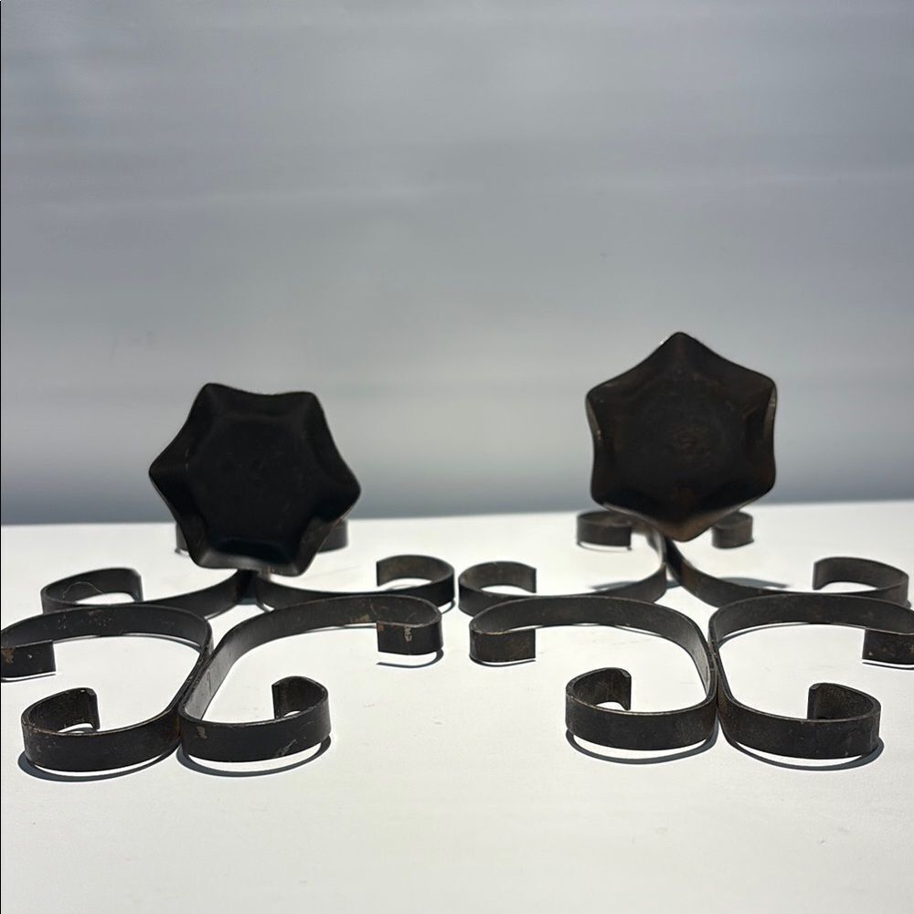 Black Metal Candle sconces
